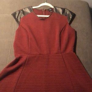 Maroon dress